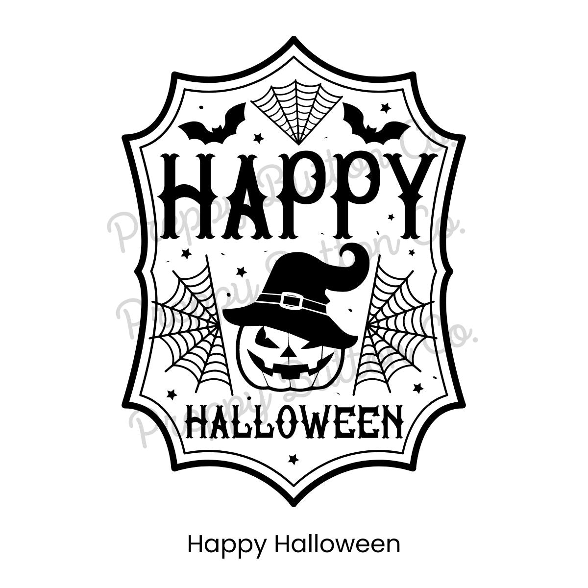 Happy Halloween Wreath Sash