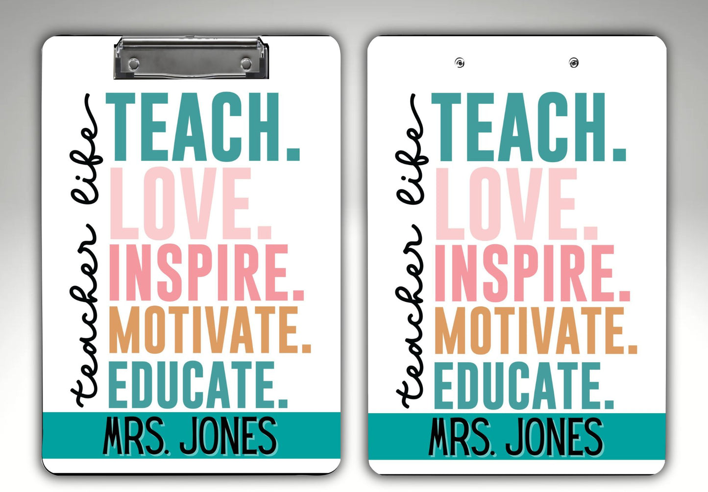 "Teacher Life" Clipboard