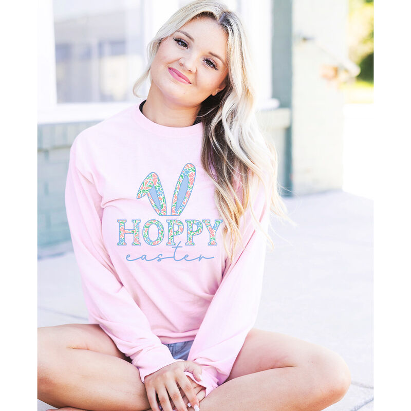 Hoppy Easter Long Sleeve Shirt