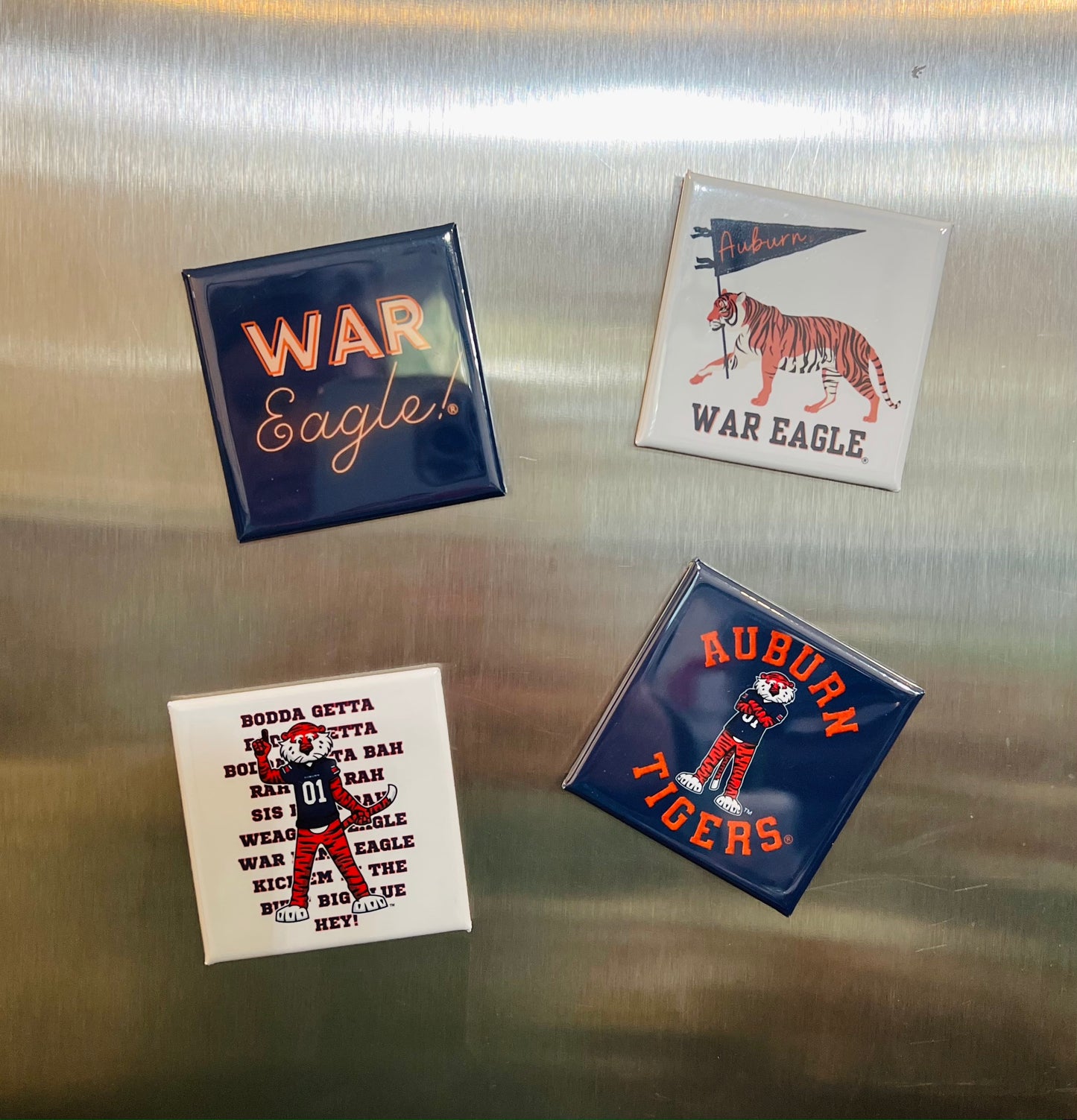 Auburn University Magnets (Set of 4)