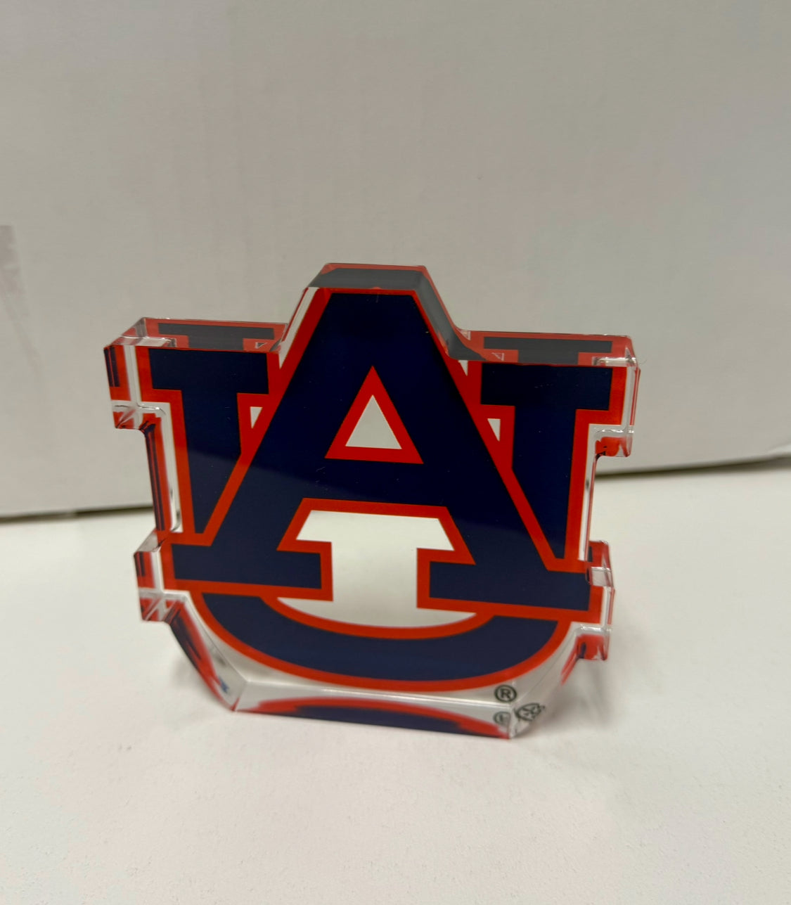 Auburn "AU" Logo Shelfie