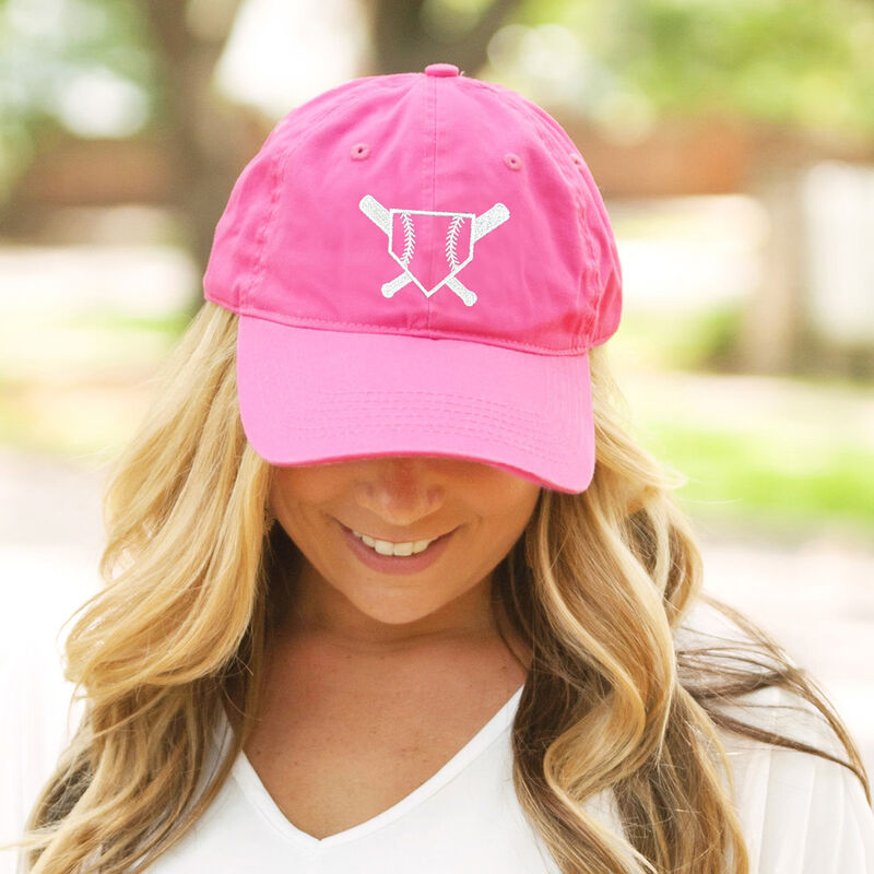 Batter Up Hot Pink Cap