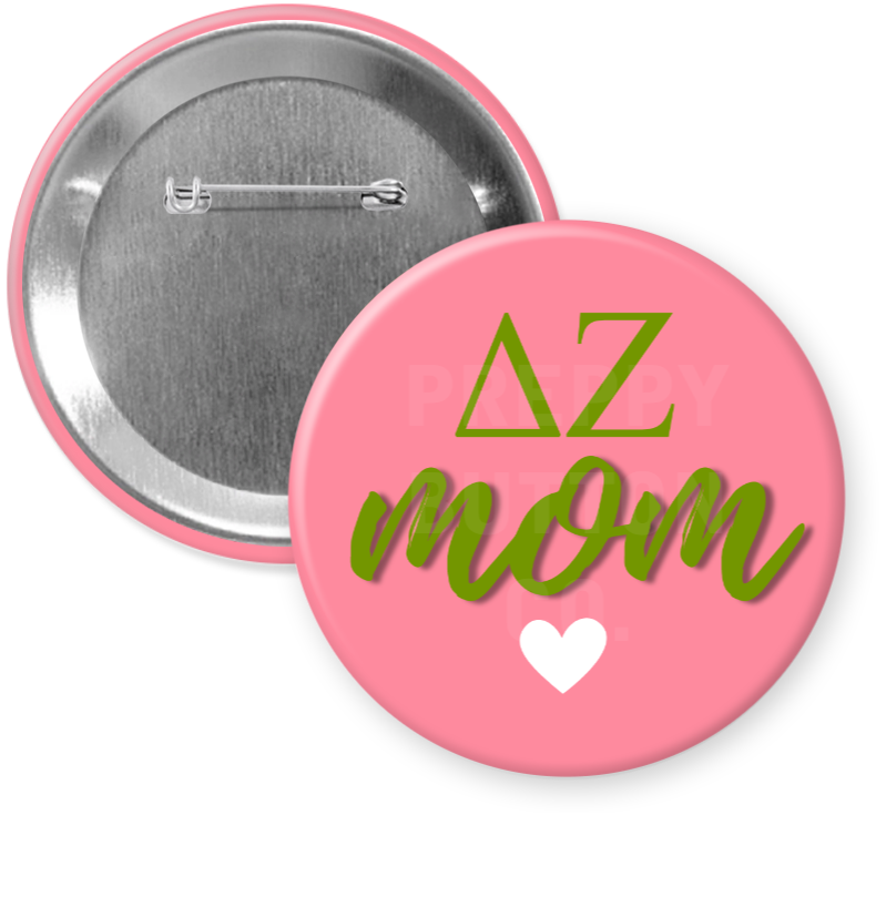 Delta Zeta Mom Button