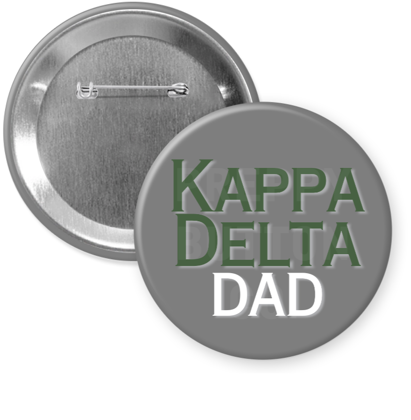 Kappa Delta Dad Button
