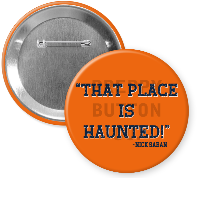 "That Place is Haunted" (Orange)