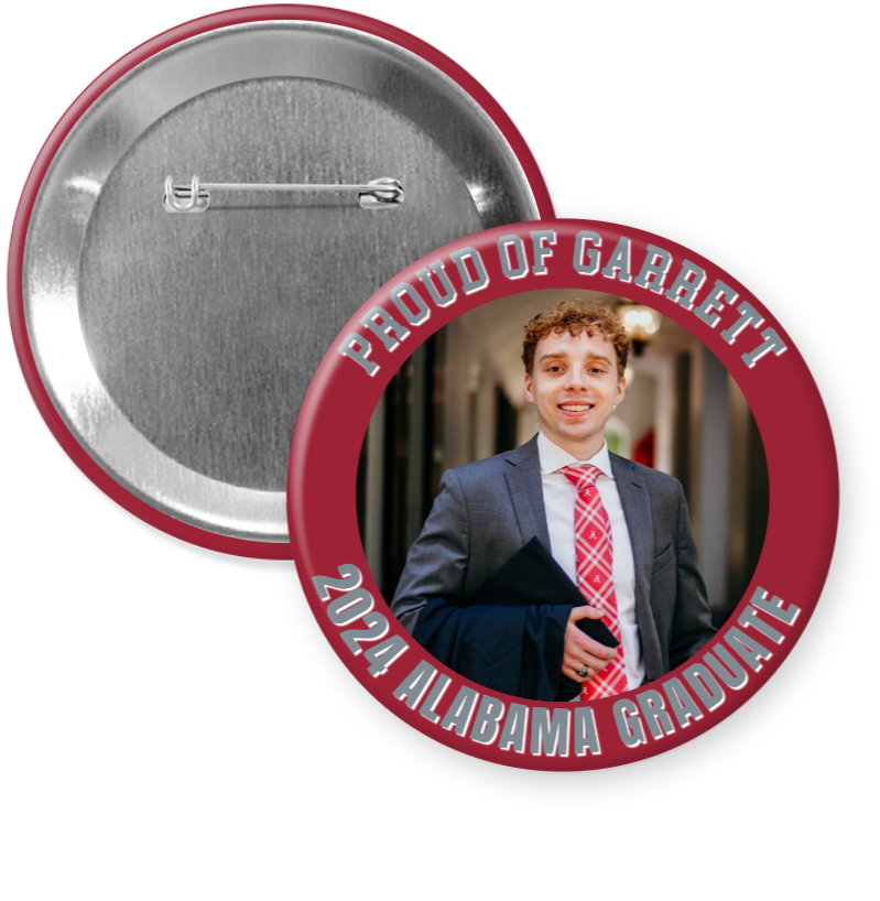 Alabama Graduate Photo Button