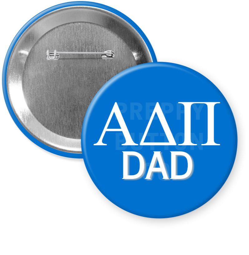 Alpha Delta Pi Dad Button