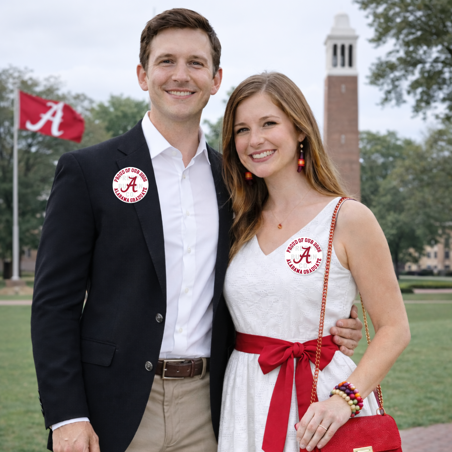 Proud of Our 2026 Alabama Graduate Button