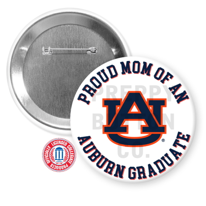Customizable Auburn University Family Graduation Button