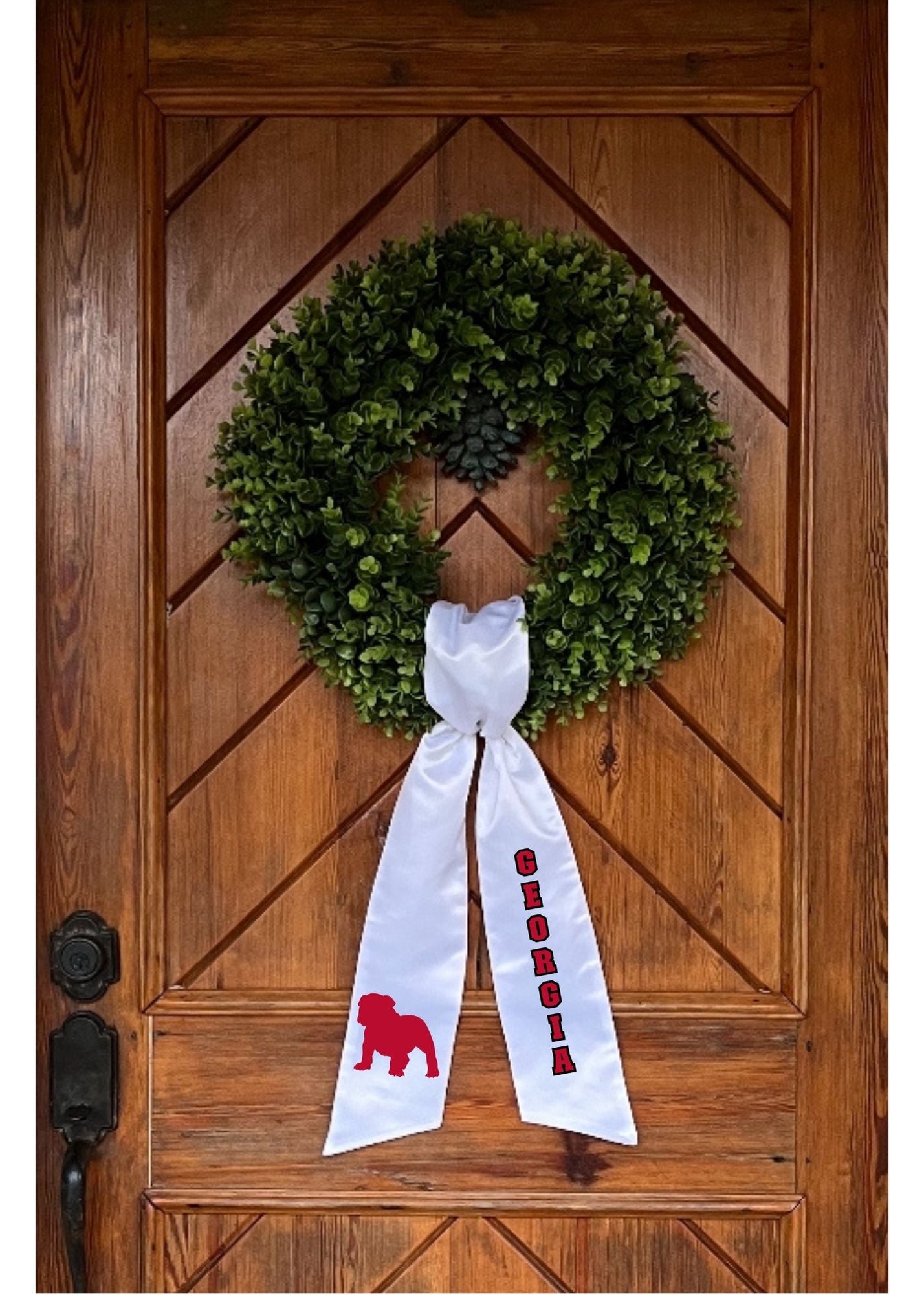 Georgia Wreath Sash