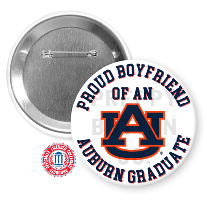 Customizable Auburn University Family Graduation Button