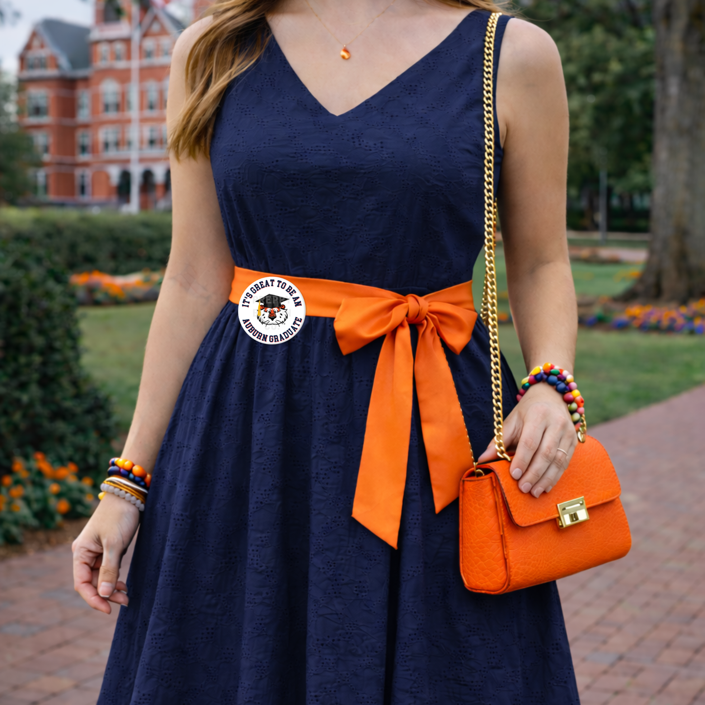 It's Great to be an Auburn Graduate Aubie Graduation Button