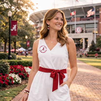 It's Great To Be an Alabama Graduate Logo Graduation Button