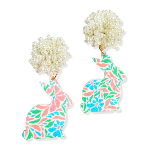 Lilly Inspired Bunny Earrings