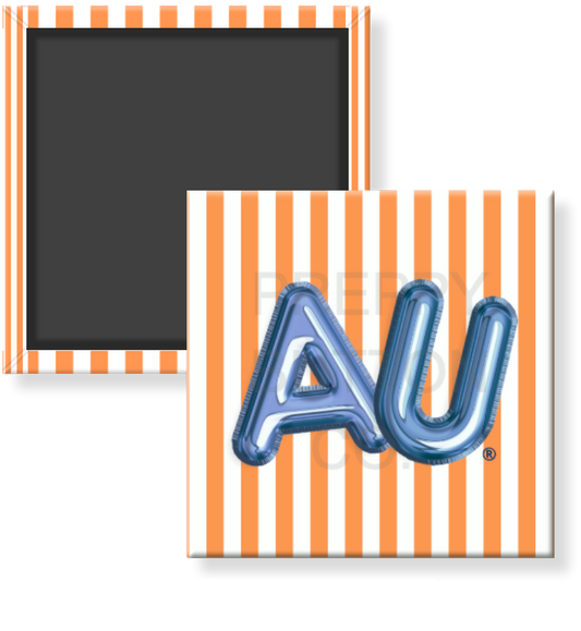 Auburn "AU" Magnet
