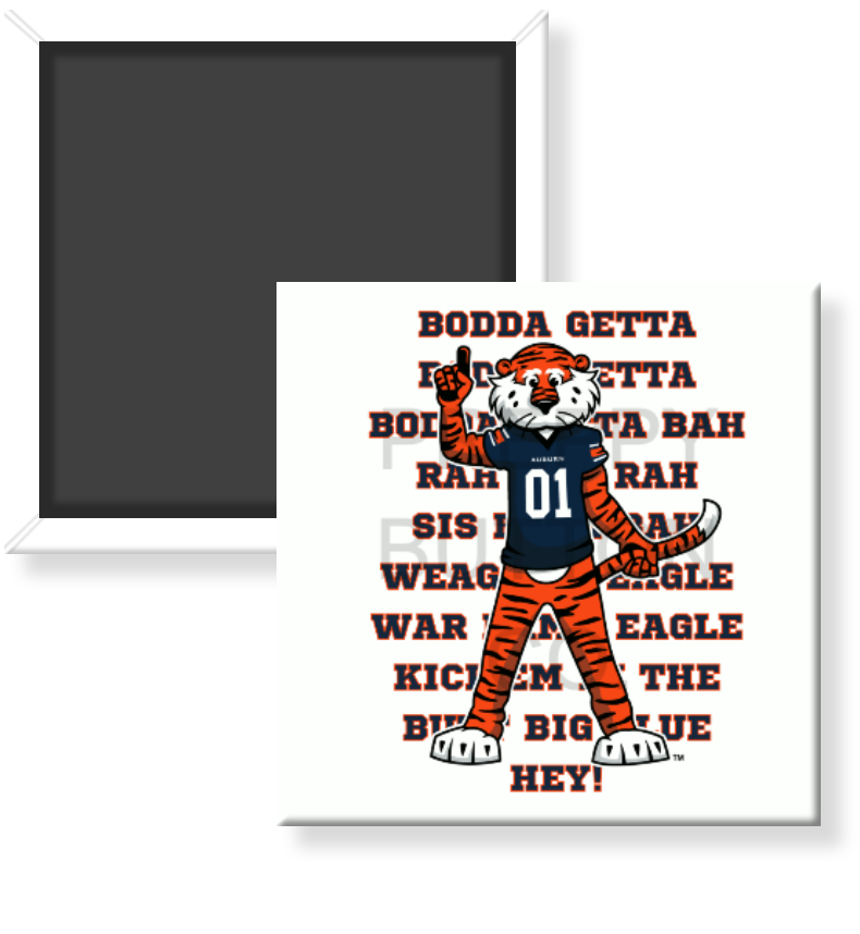 Auburn "Bodda Getta" Magnet