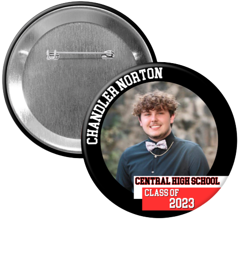 Half Banner Graduation Button