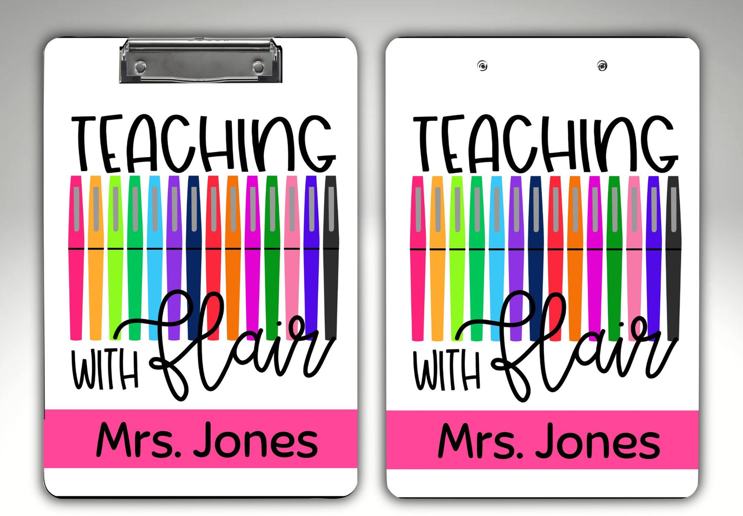 "Teaching With Flair" Clipboard