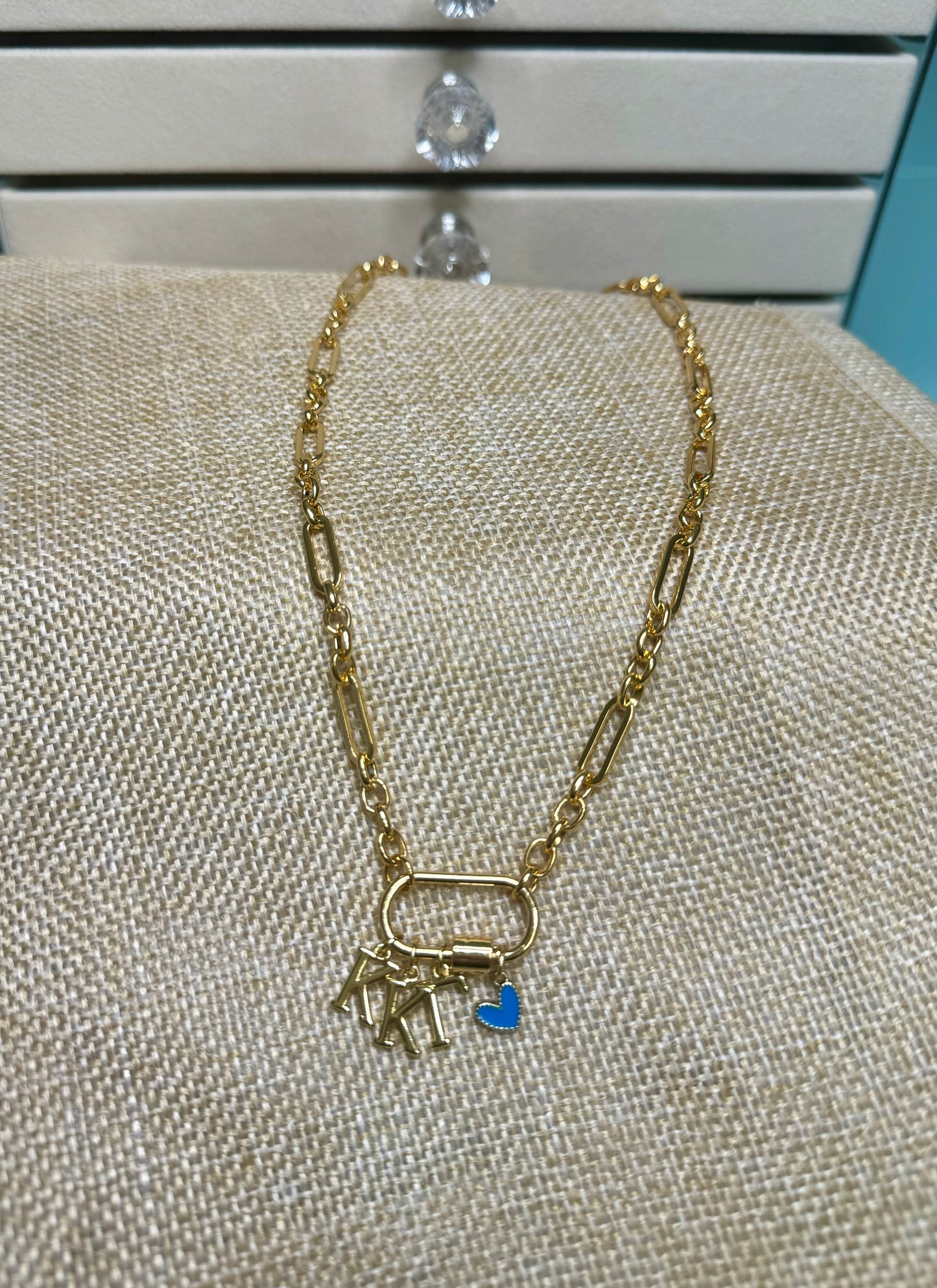 Custom Sorority Charm Necklace