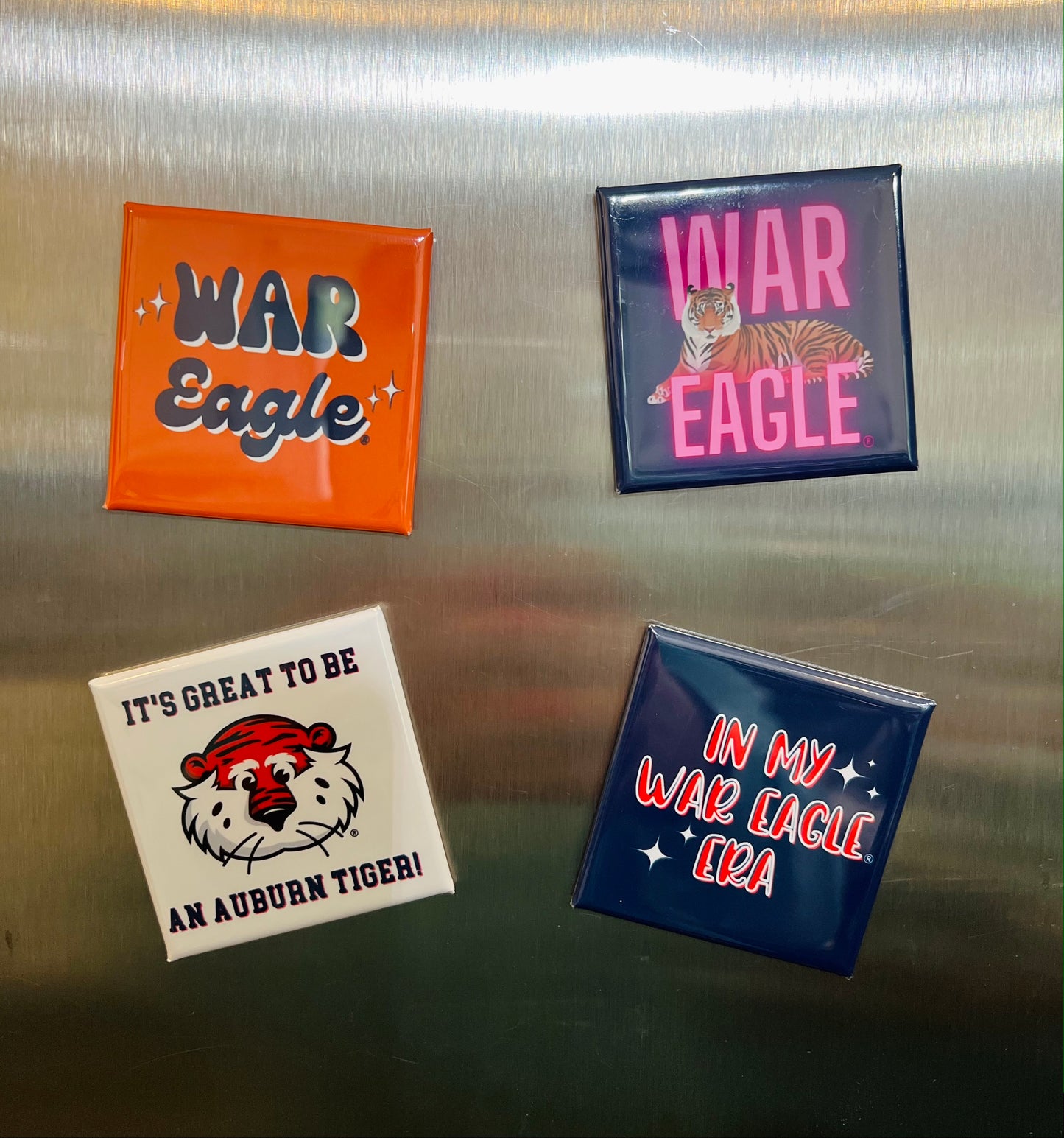 Auburn University Magnets (Set of 4)