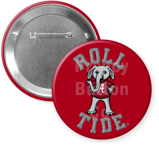 Big Al Roll Tide Button