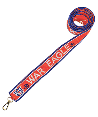 Auburn University "War Eagle" Licensed Beaded Purse Strap