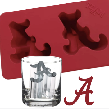 Large University of Alabama Ice Molds