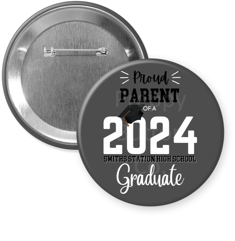 Smiths Station High School Graduation Button