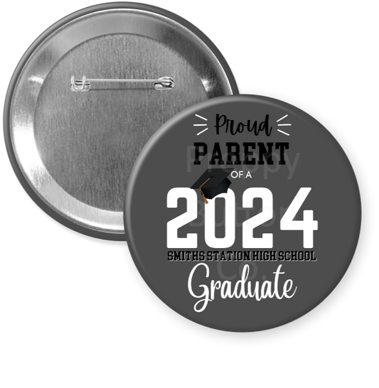 Smiths Station High School Graduation Button