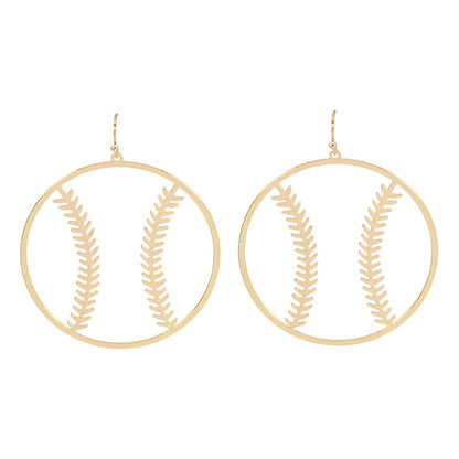 Baseball Earrings