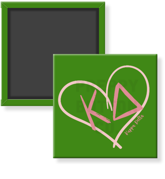 Kappa Delta Heart Sorority Magnet