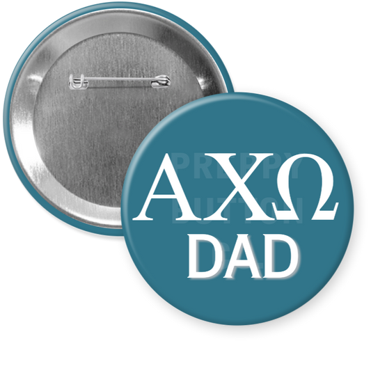 Alpha Chi Omega Dad Button