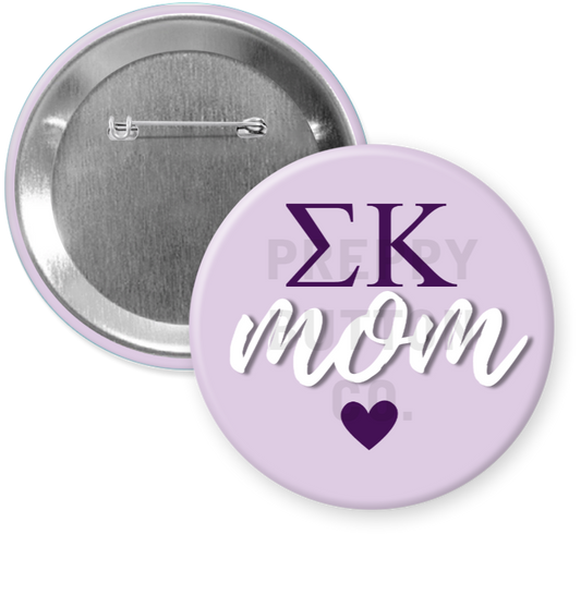 Sigma Kappa Mom Button