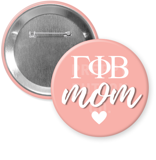 Gamma Phi Beta Mom Button
