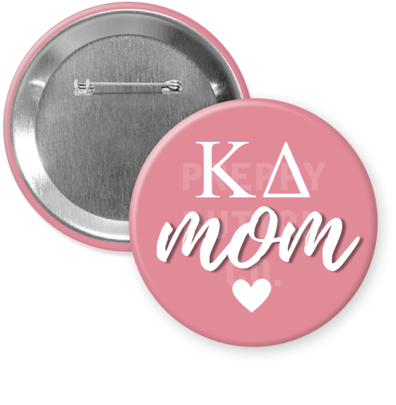 Kappa Delta Mom Button