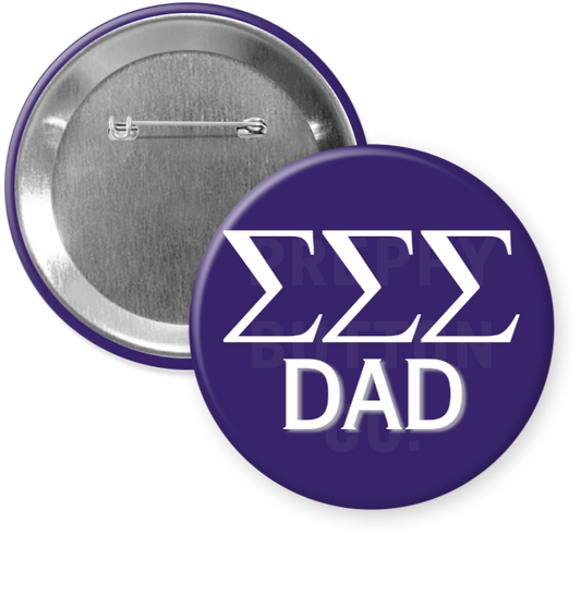 Tri Sigma Dad Button