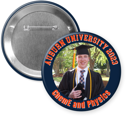 Auburn Graduate Photo Button