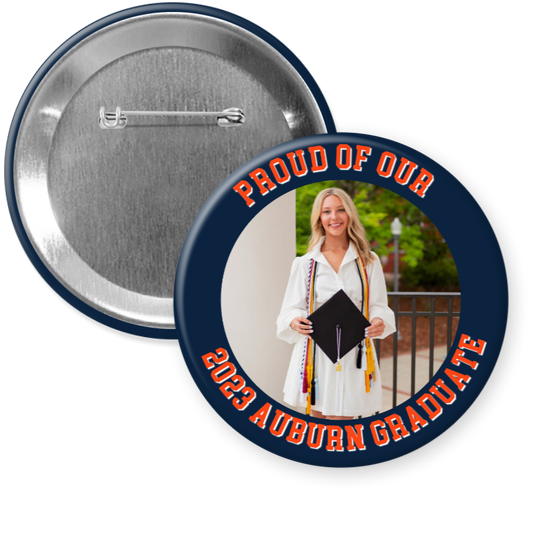 Auburn Graduate Photo Button