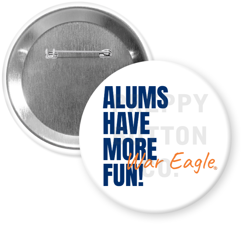 "Alums Have More Fun" Gameday Button