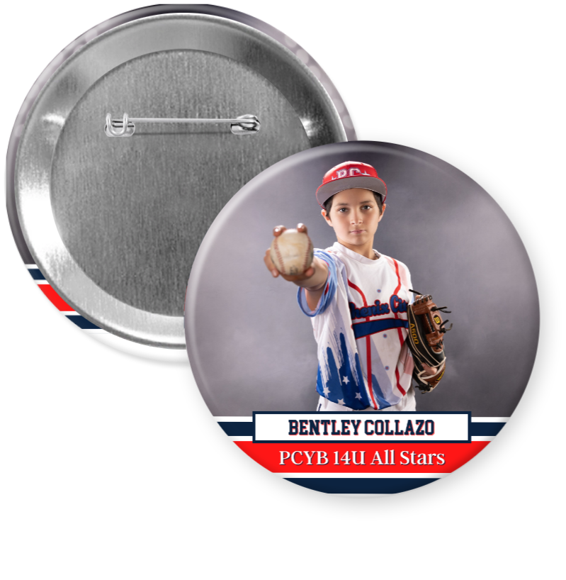 Little League Photo Button