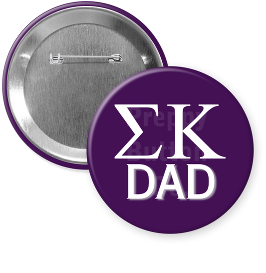 Sigma Kappa Dad Button